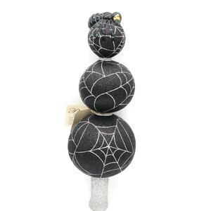 Patricia Breen Web Master Black Spider Web Finial Halloween Holiday Tree Topper